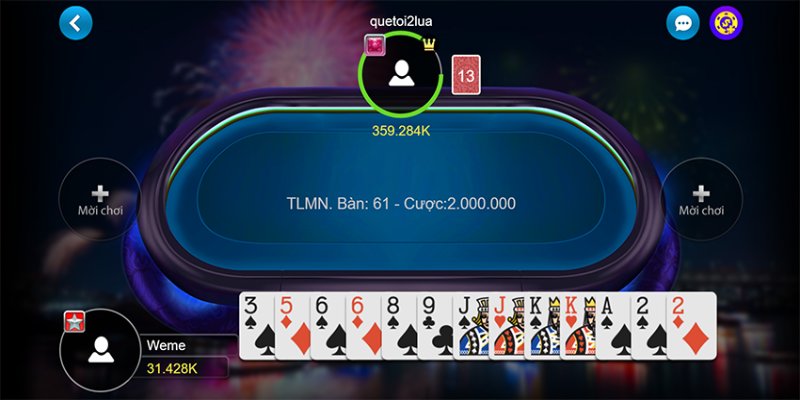 Game thủ cần nắm rõ luật chơi tiến lên miền Nam Top88 