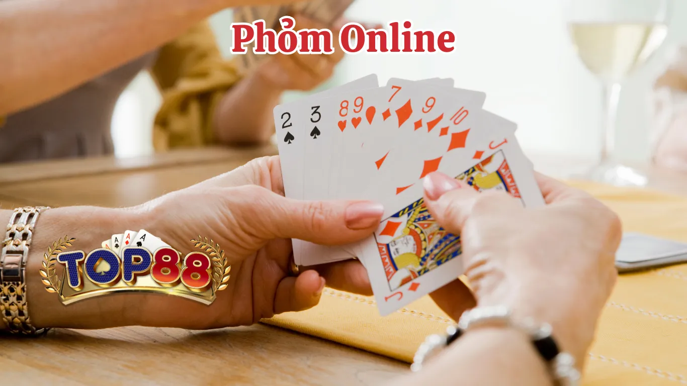 Luật chơi phỏm online Top88